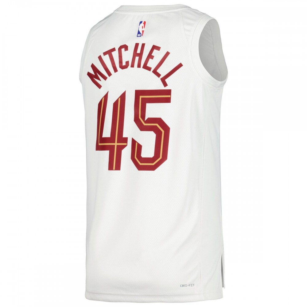 Donovan Mitchell Cleveland Cavaliers Unisex Swingman Jersey - Association Edition - White-Pro Kit Vault | Brand New 26/27 Sports Jerseys